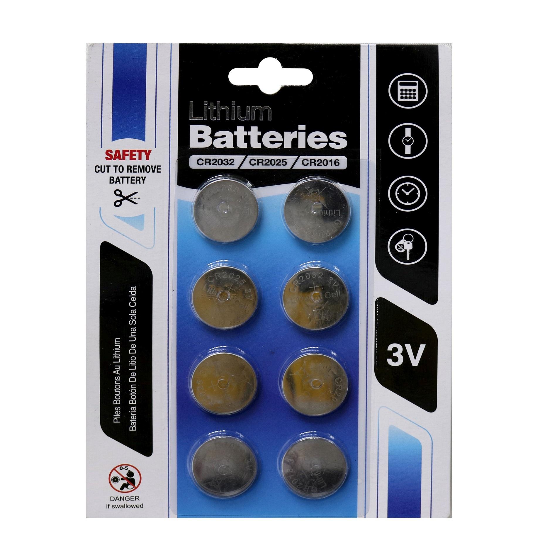 Bộ 8 pin lithium CR2032 UBL IB0082