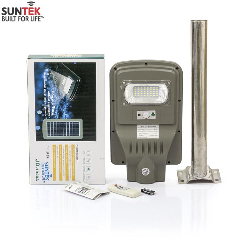 ĐÈN LED NĂNG LƯỢNG MẶT TRỜI SUNTEK JD-1920A