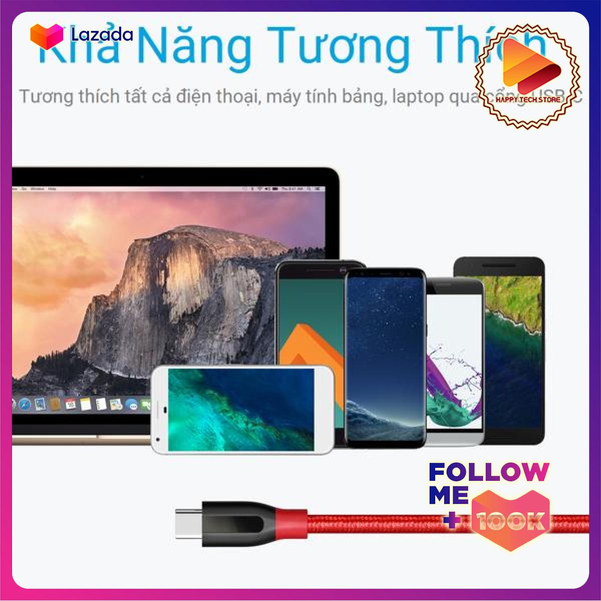 CÁP USB TYPE-C RA USB TYPE-C 2.0 ANKER POWERLINE+ A8187/A8188