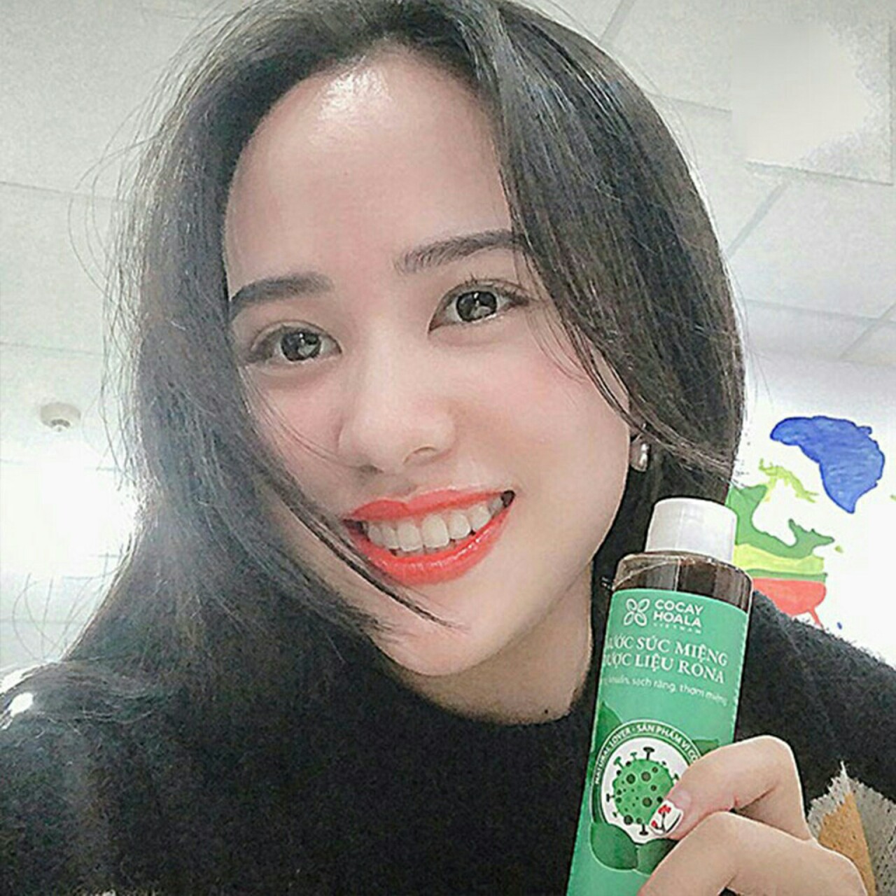 Nước súc miệng Rona 150ml combo 5 chai