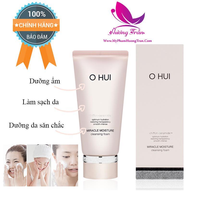 Sữa Rửa Mặt Ohui Miracle Moisture Cleansing Foam 160ml