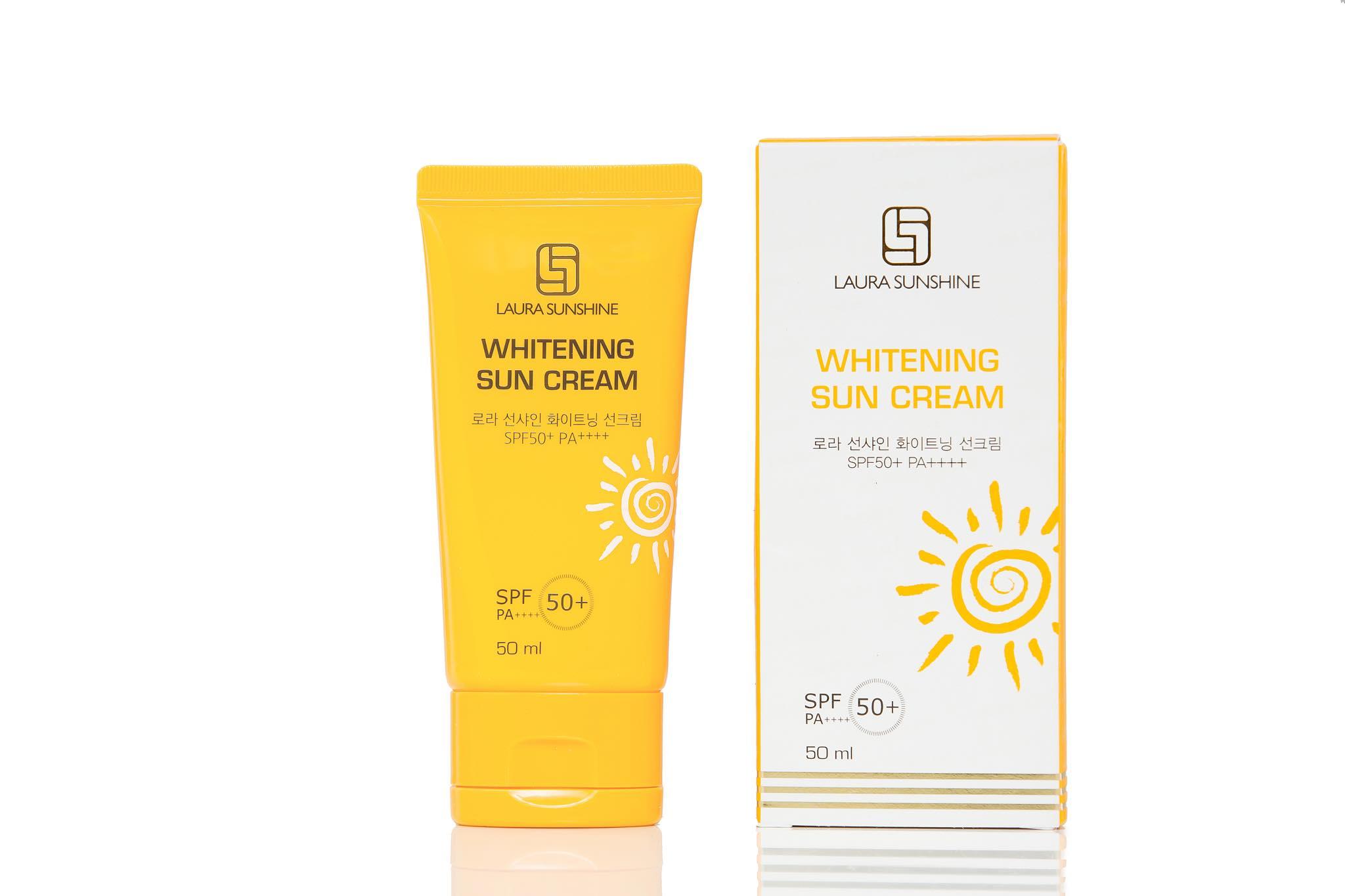 Kem Chống Nắng Laura Sunshine Whitening Sun Cream SPF50 50ml