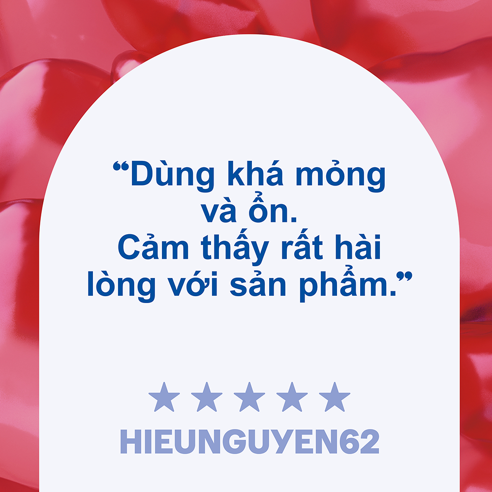 Bao cao su Durex Fetherlite Ultima hộp 3 cái