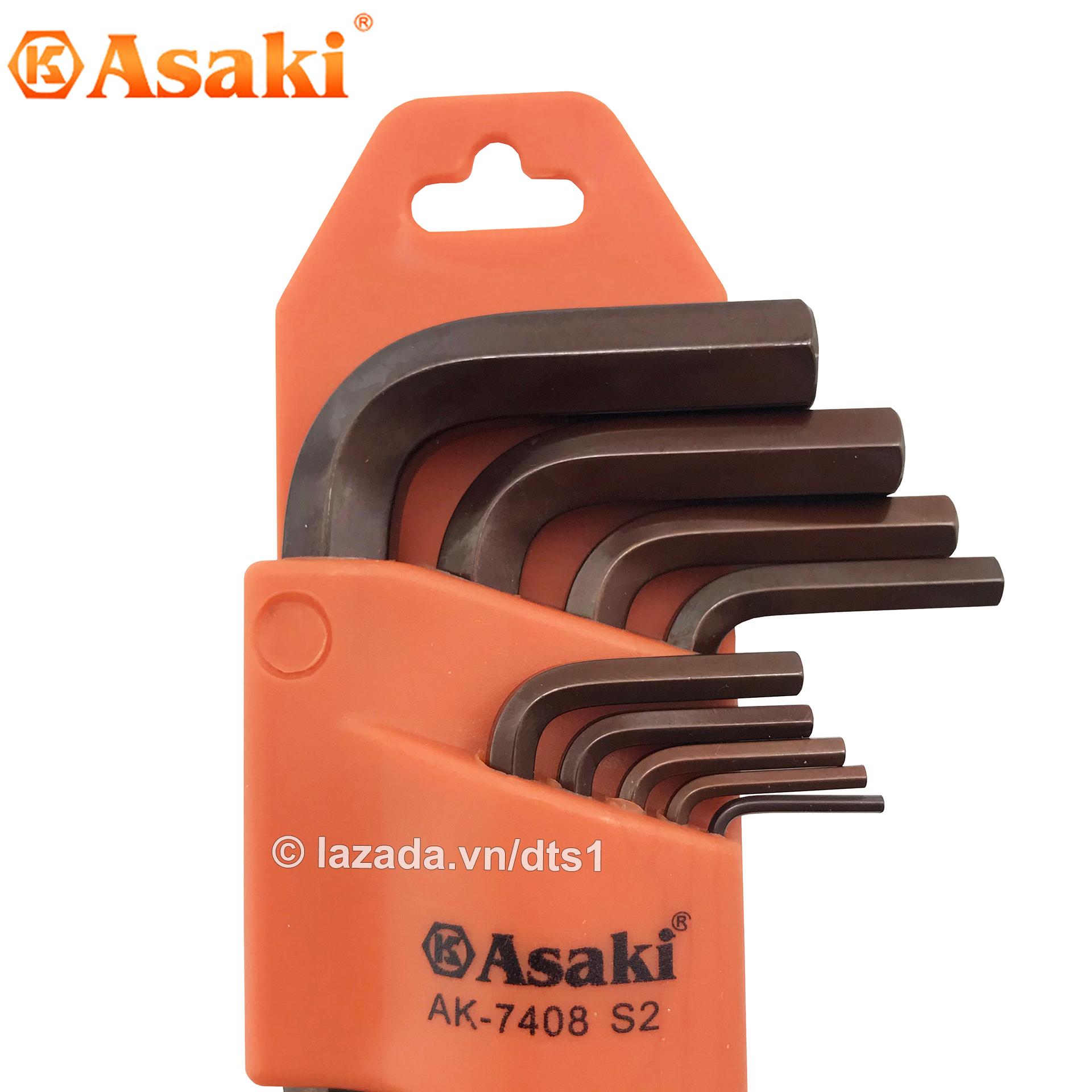 Bộ lục giác bi Asaki AK-7408
