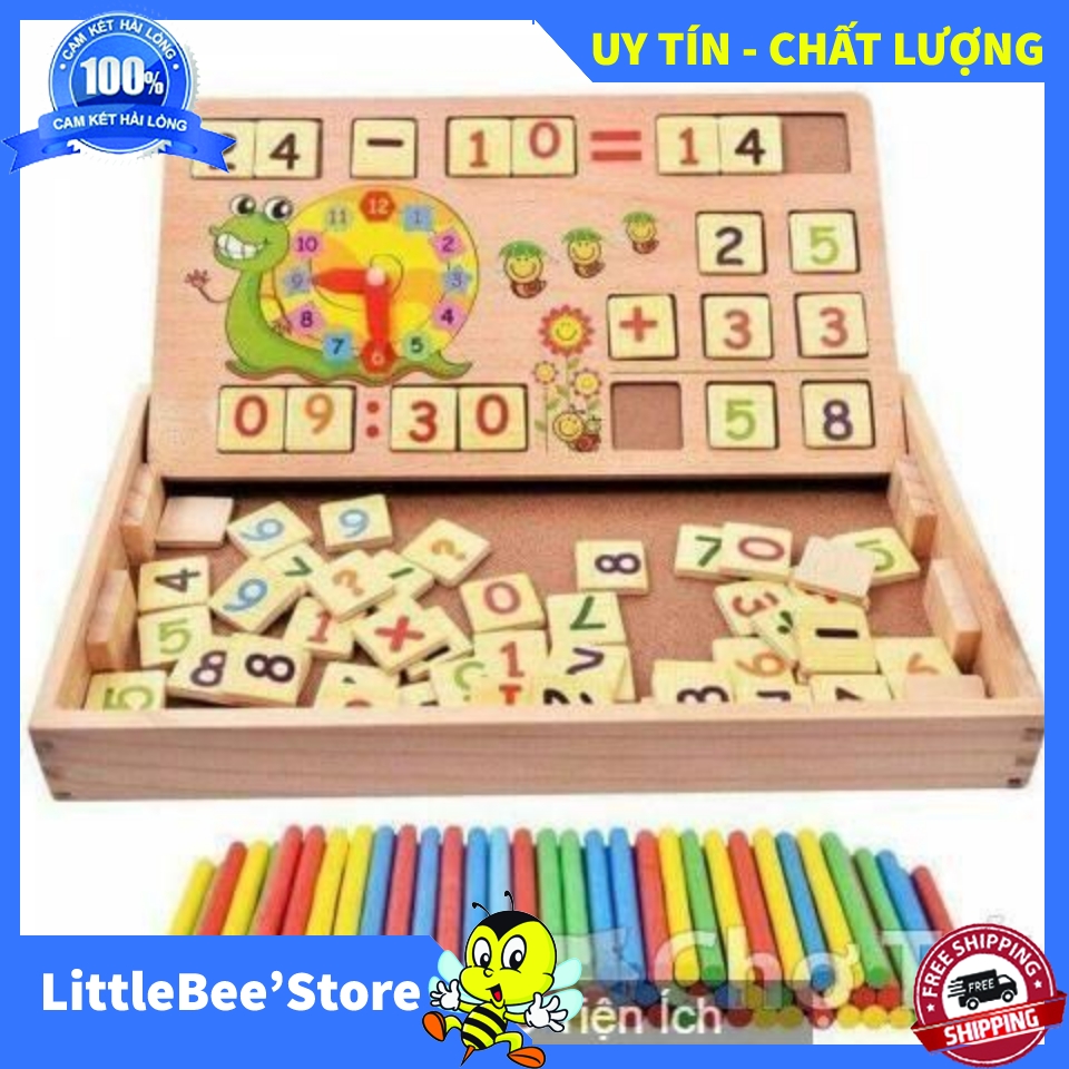 Bảng ghép hình bằng gỗ gắn nam châm