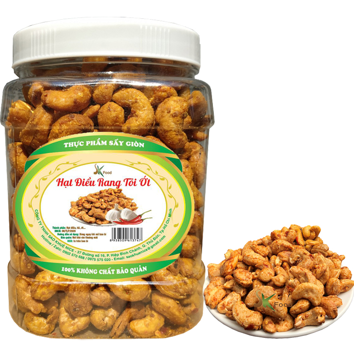 Hạt Điều Tỏi Ớt SK FOOD
