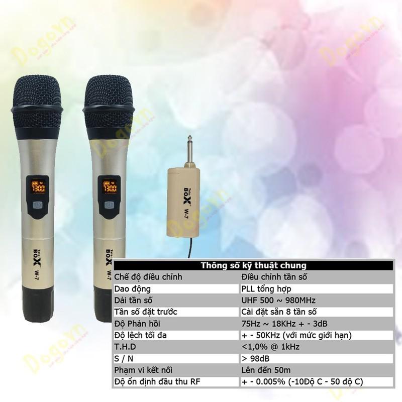 Micro đôi không dây TELEBOX W7