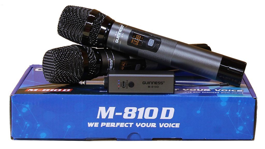 Micro không dây Guinness M-810D