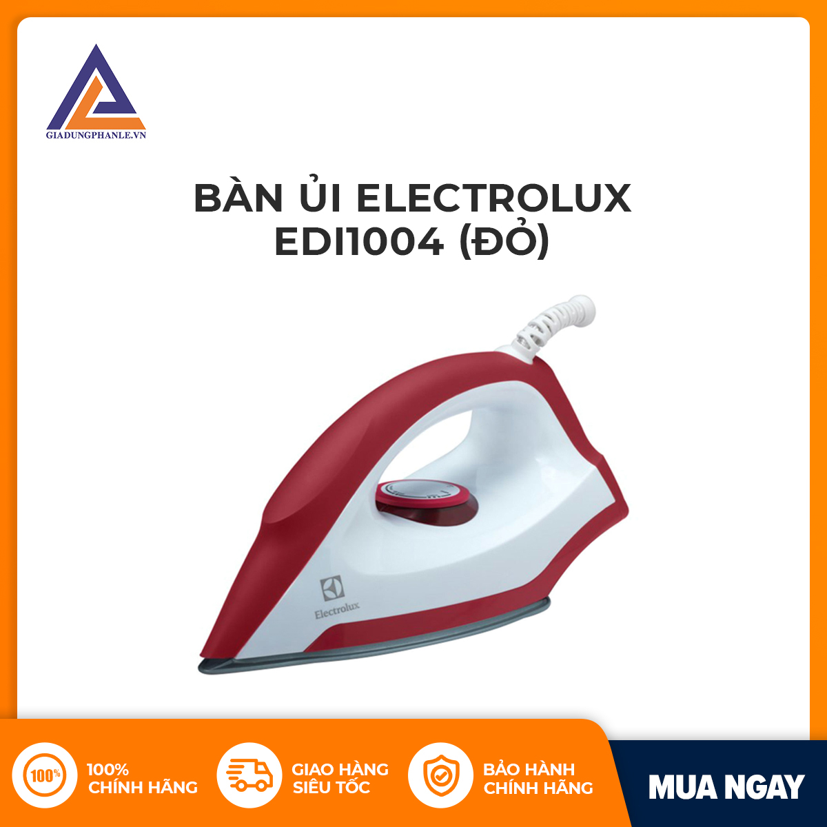Bàn ủi/Bàn là khô Electrolux EDI1004