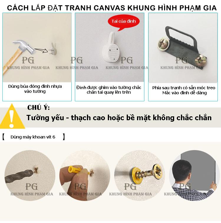 Tranh Canvas đơn