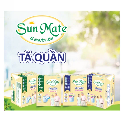 Combo 4 gói Tã Quần SunMate L8