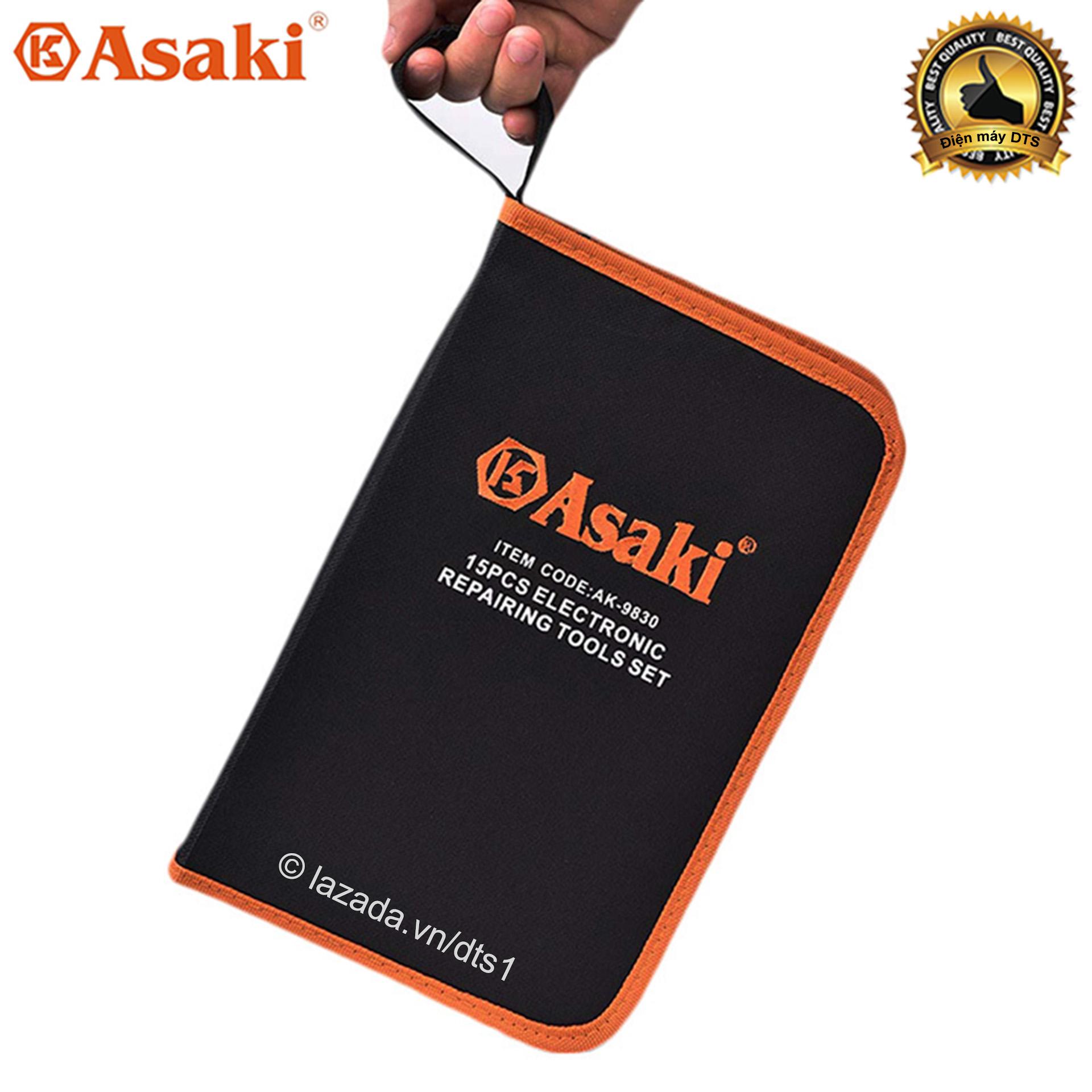 Bộ dụng cụ sửa điện tử Asaki AK-9830