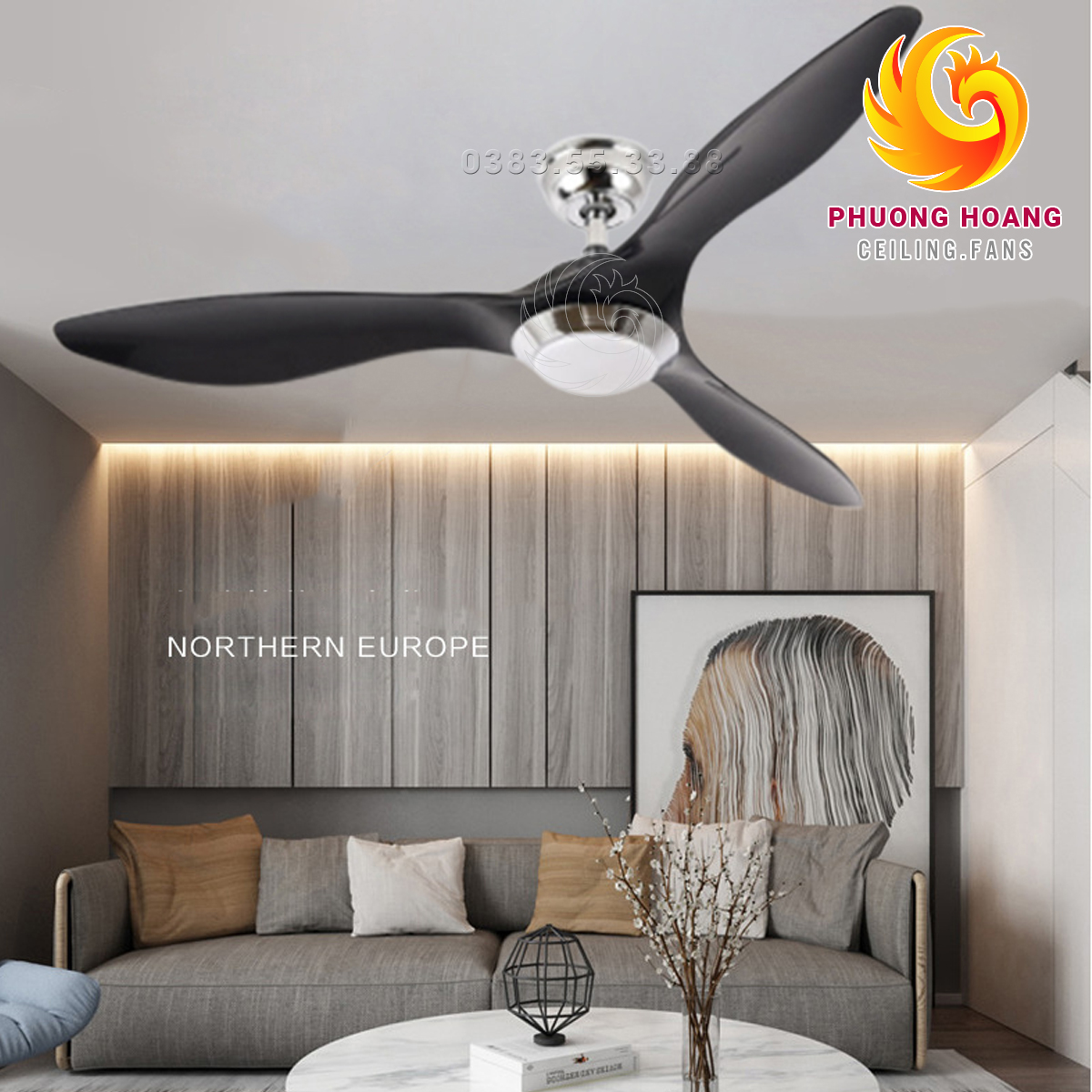 QUẠT TRẦN ĐÈN LED LINKA LI-QAT014