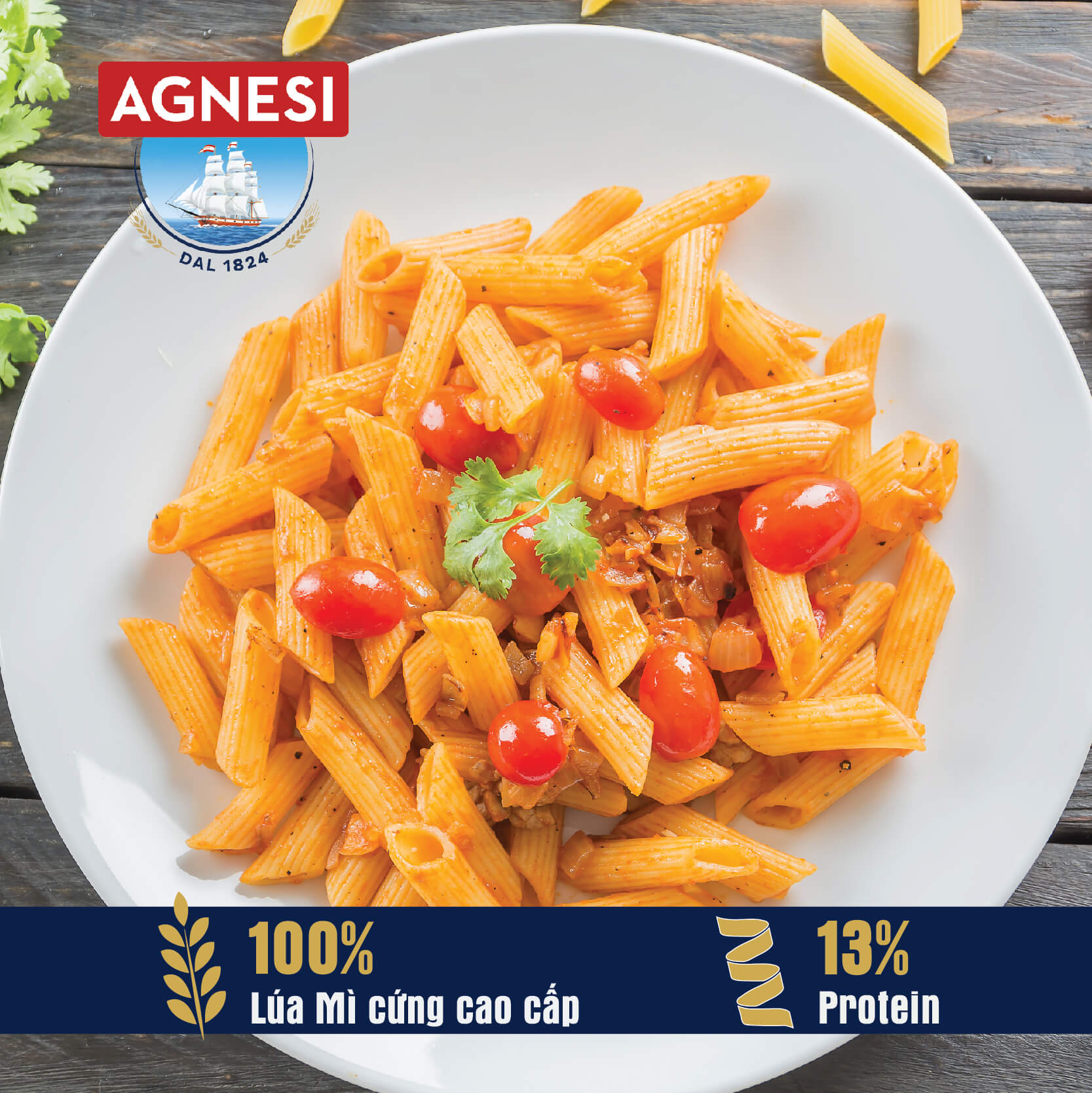 Nui Agnesi Penne Rigate N.19 500g