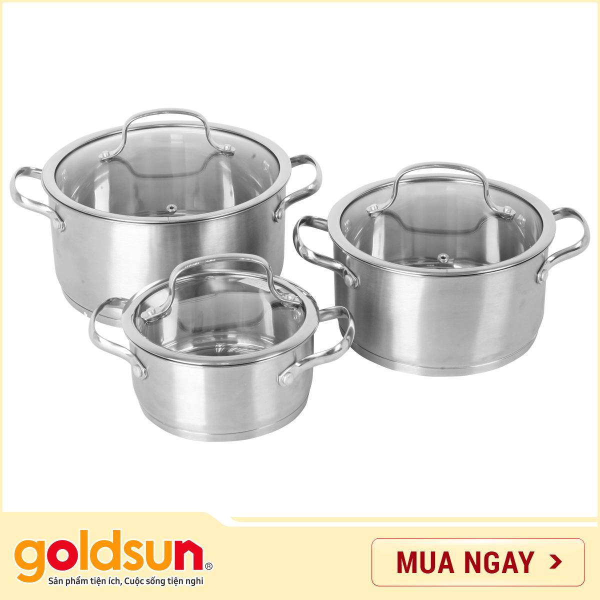 NỒI INOX GOLDSUN GH21-3306SG