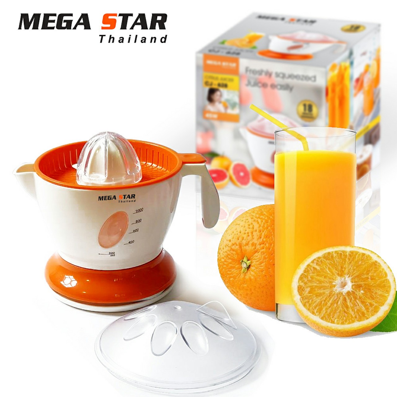 Máy vắt cam Megastar CJ-628