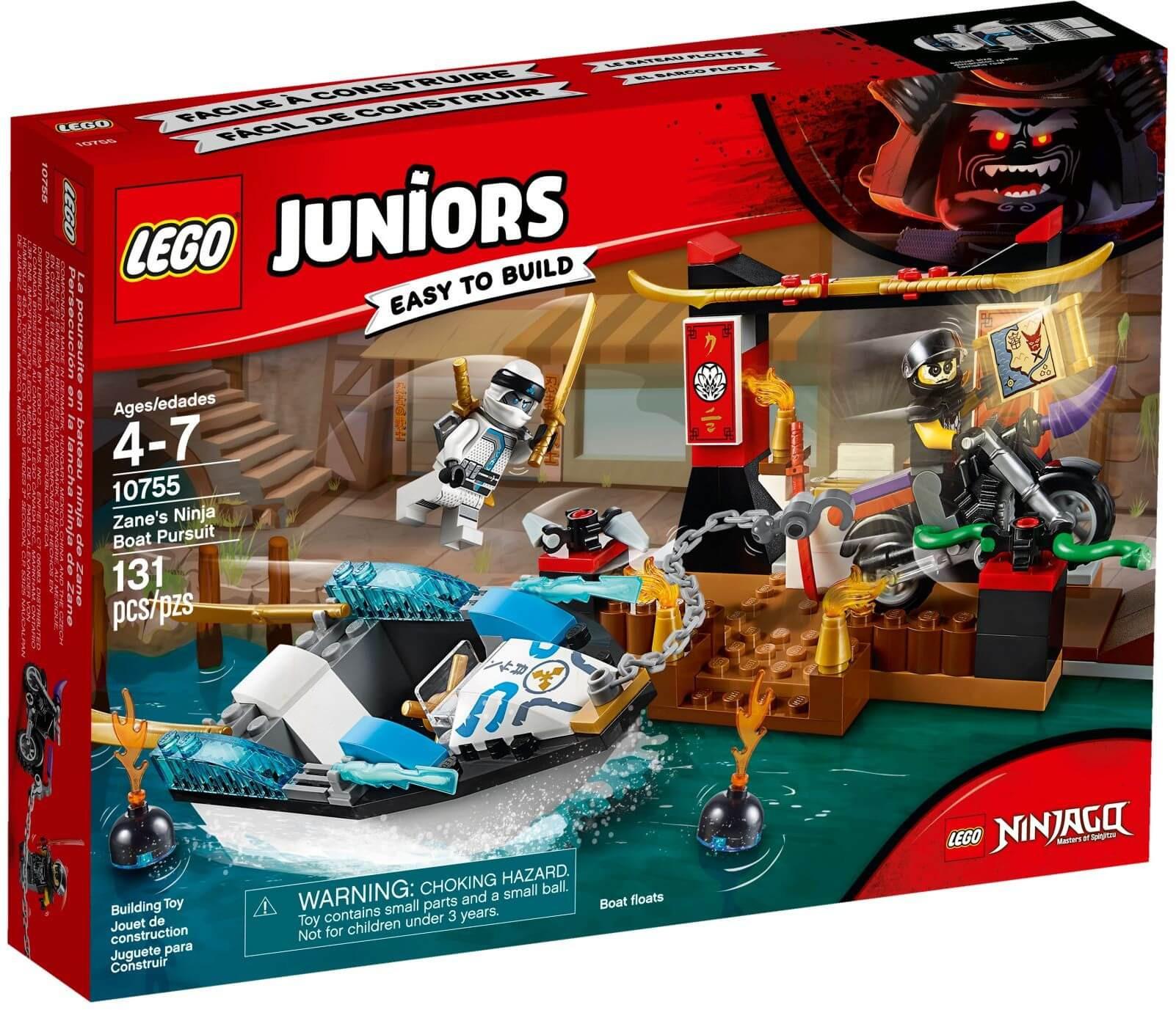 Đồ chơi lắp ráp Lego Juniors 10755 - Siêu Thuyền Ninja Của Zane