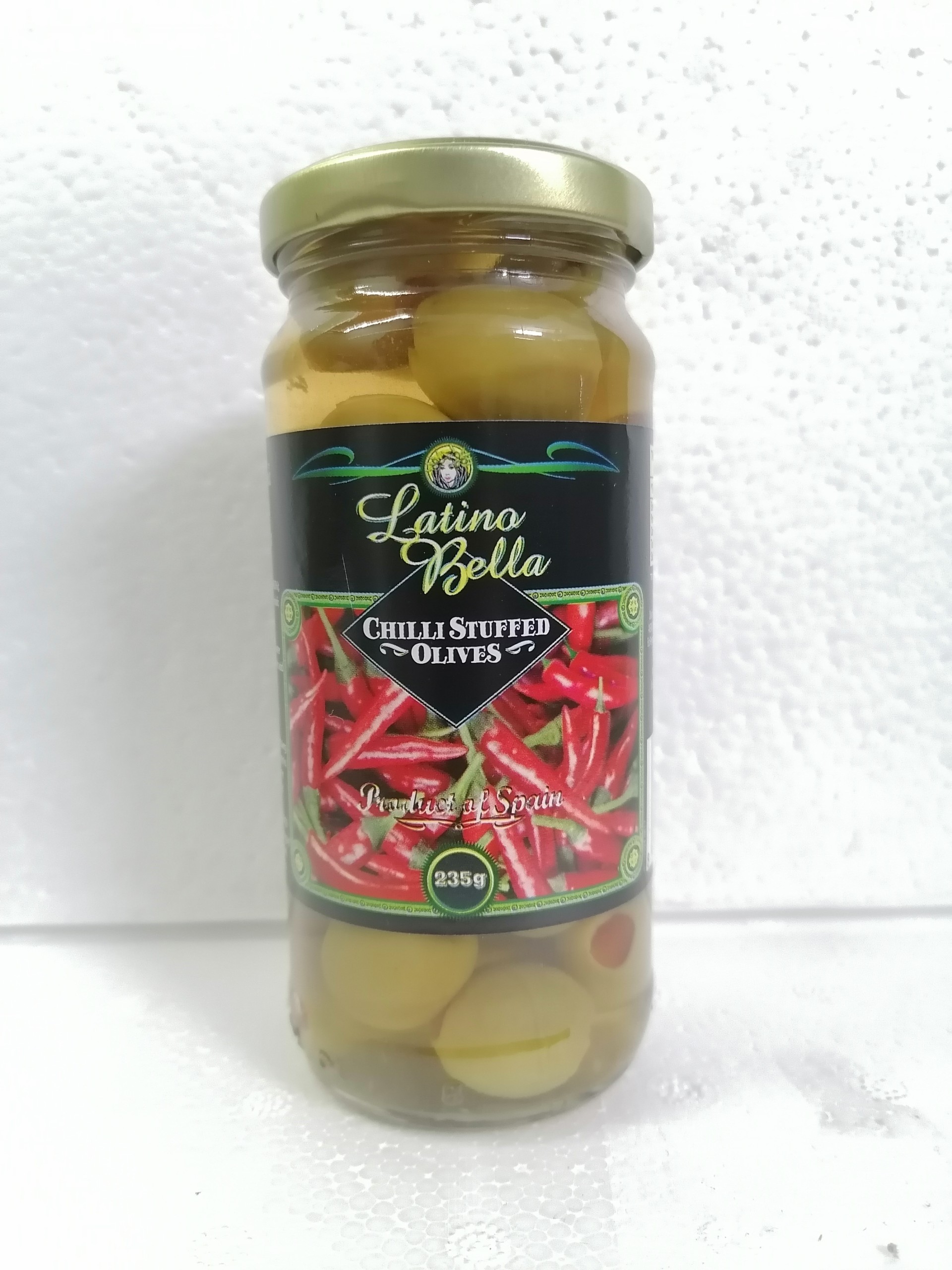 Trái Olive Latino Bella Nhân Ớt