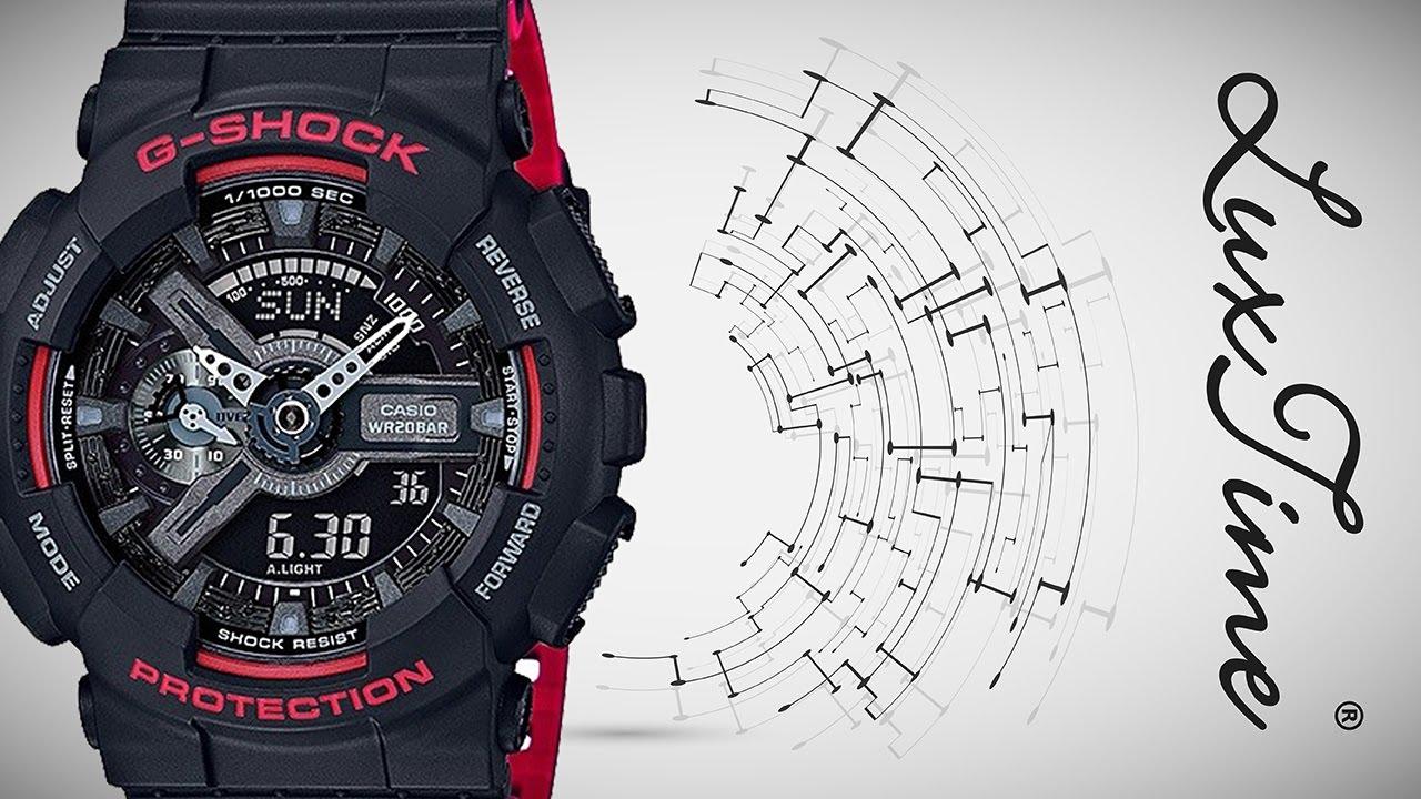 Đồng hồ nam Casio GA-110HR-1ADR