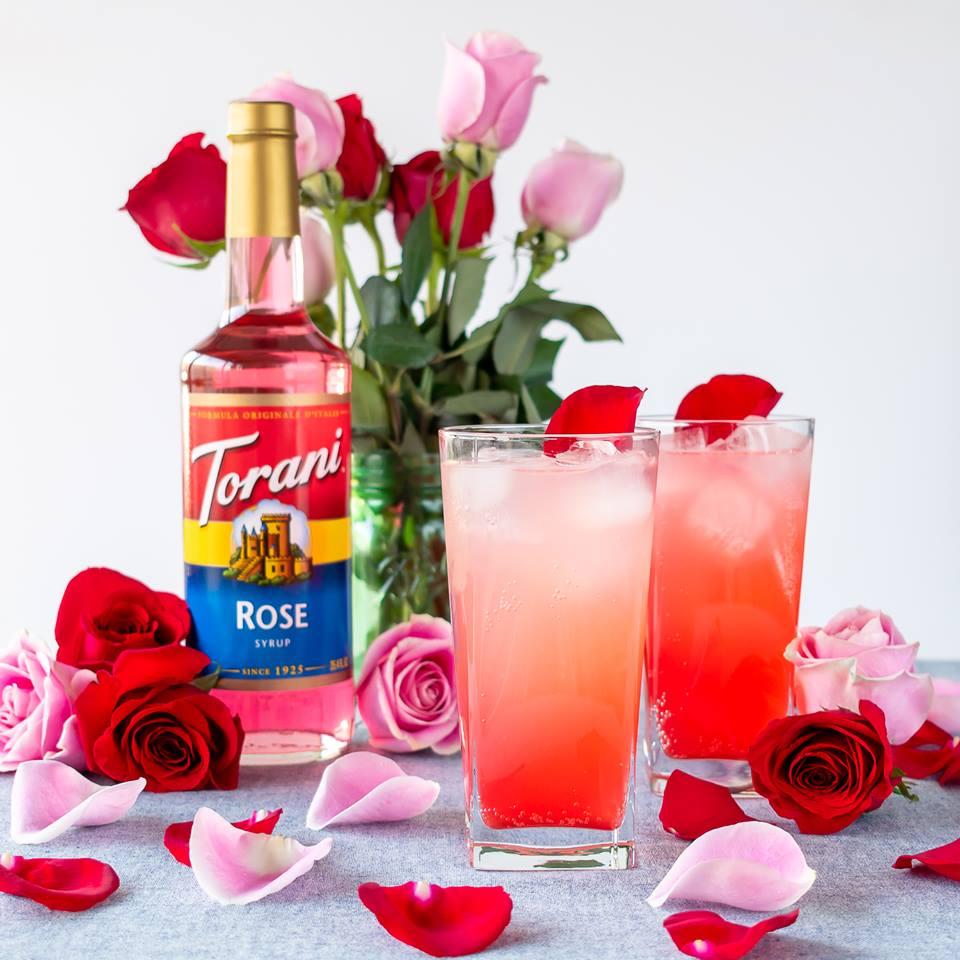 Siro Torani Hoa Hồng 750ml