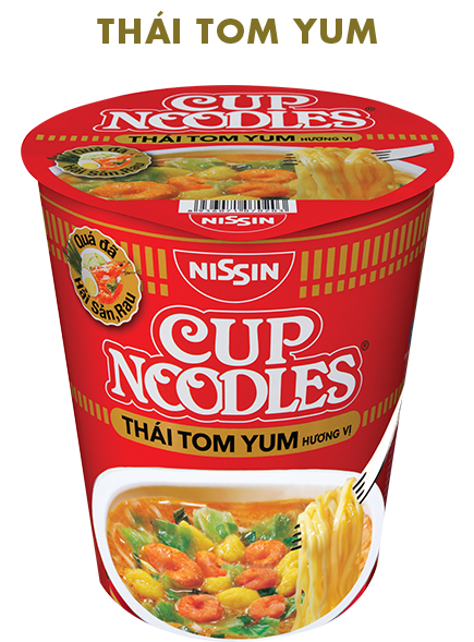 Mì Cup Noodles Thái Tom Yum 70g thùng 24 ly