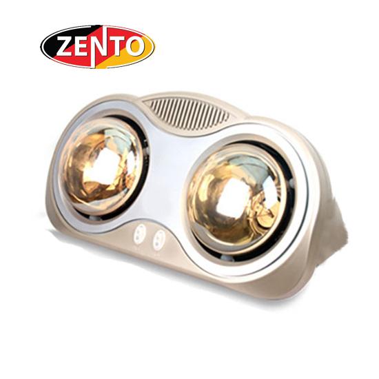 ĐÈN SƯỞI NHÀ TẮM 2 BÓNG ZENTO ZT2
