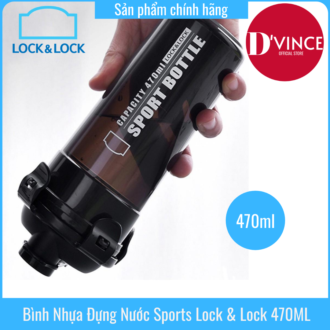 BÌNH ĐỰNG NƯỚC LOCK&LOCK HPL931NBK-PR 470ML