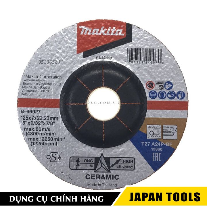 ĐÁ MÀI KIM LOẠI MAKITA B-66927