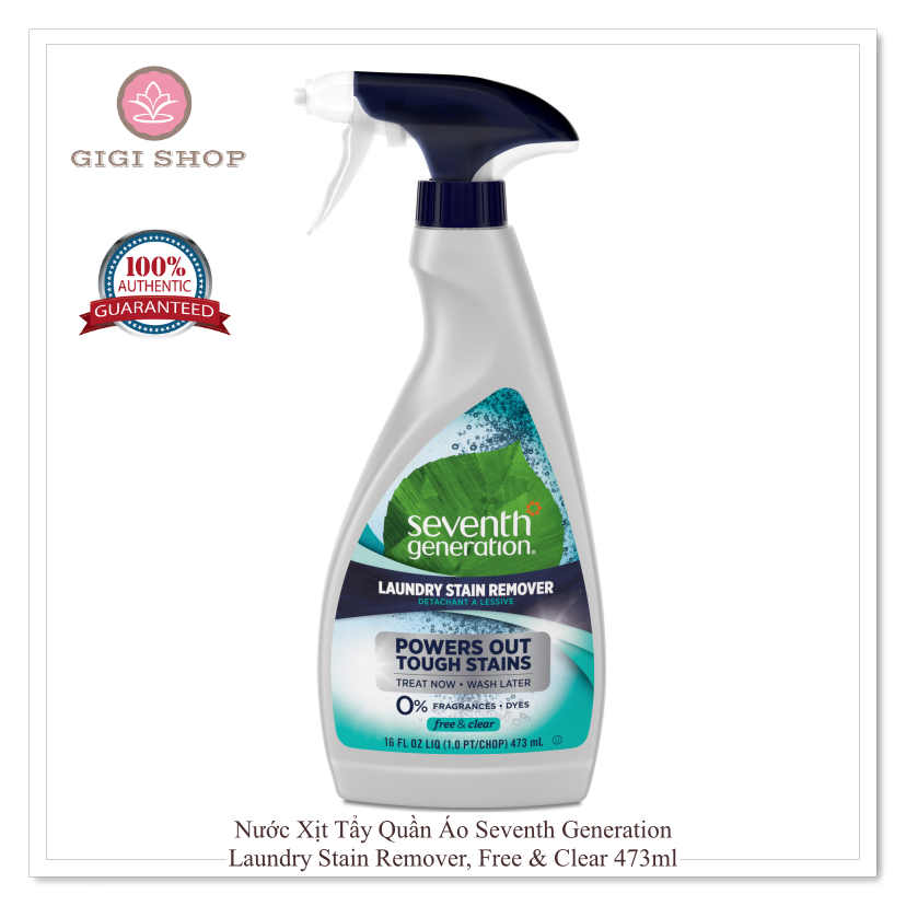 Xịt Tẩy Quần Áo Seventh Generation