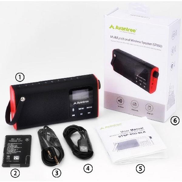 Loa bluetooth kiêm đài FM Avantree SP850
