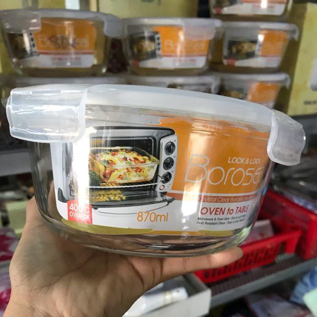 BỘ HỘP THỦY TINH LOCK&LOCK 870ML