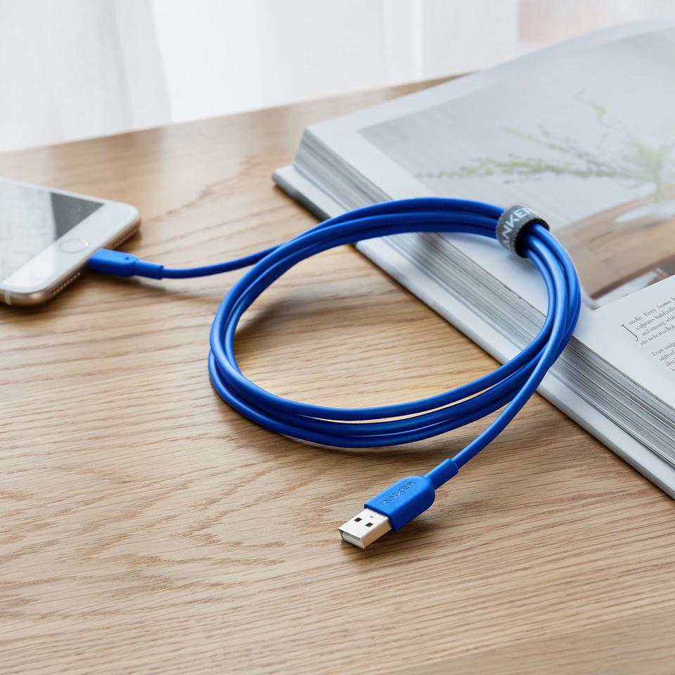Cáp Lightning Anker Powerline II - Dài 1.8m - A8433