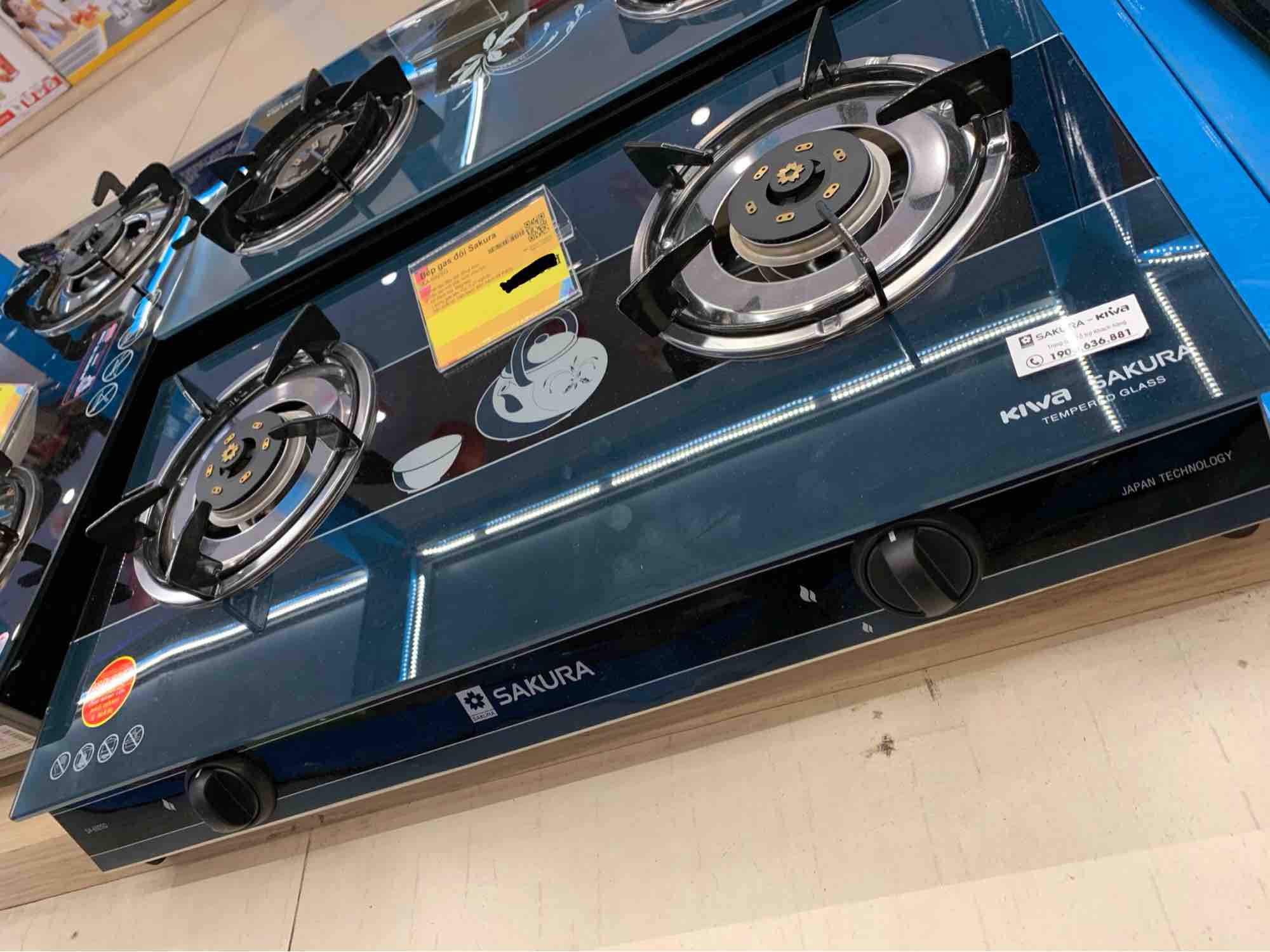 Bếp gas Sakura SA-692SG đôi