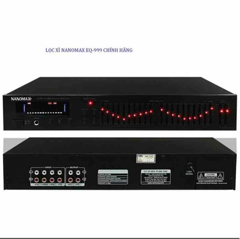 Đầu lọc xì Equalizer Nanomax EQ-999