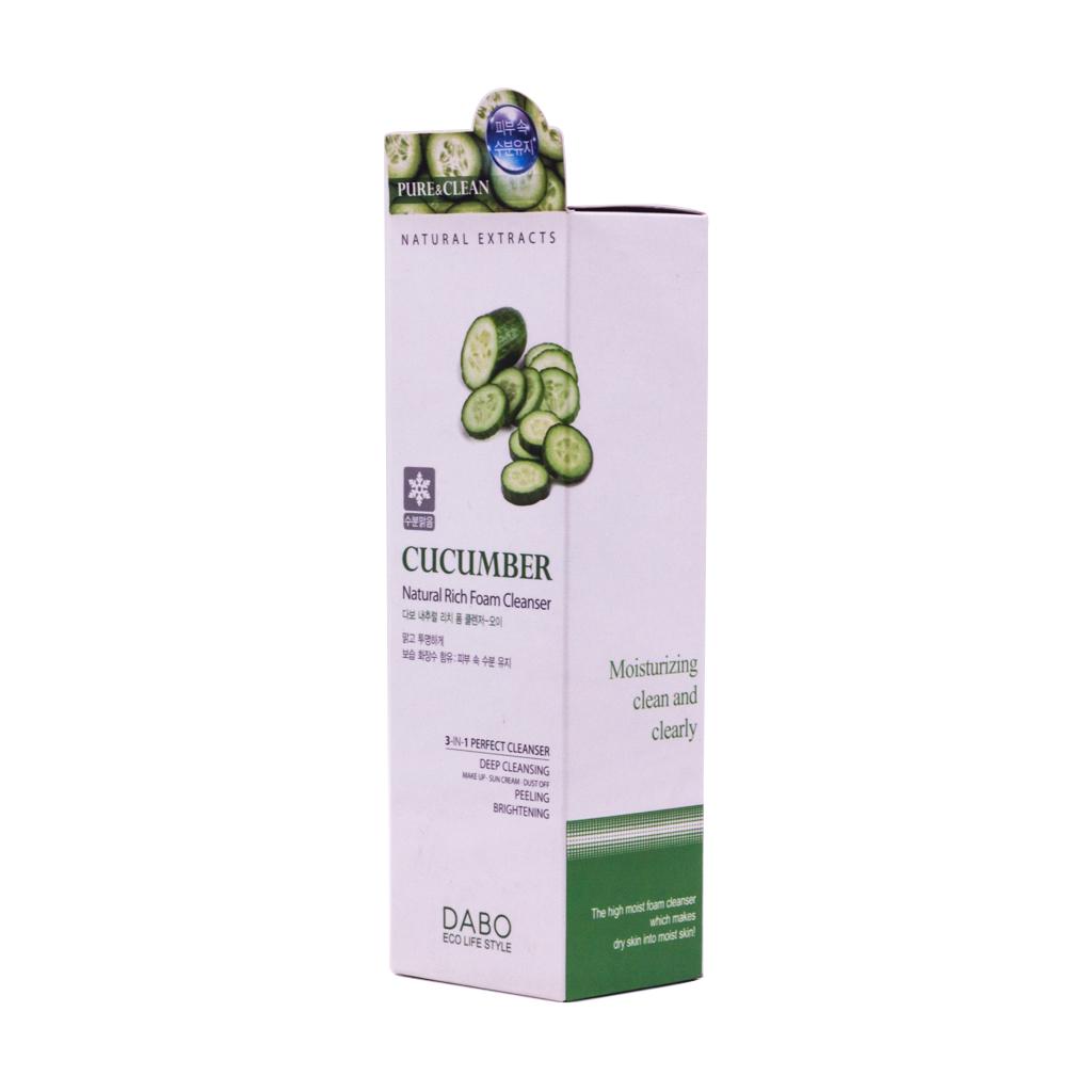 Sữa rửa mặt Dabo tinh chất dưa leo 180ml