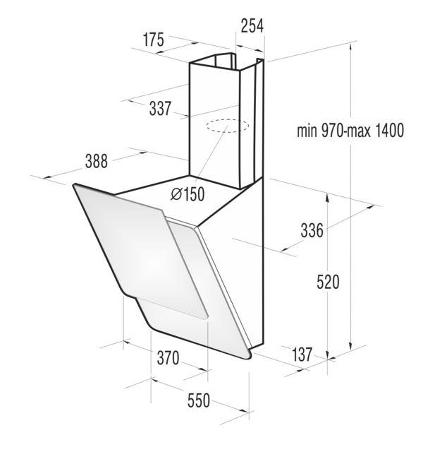 Máy Hút mùi GORENJE DKG552-ORA