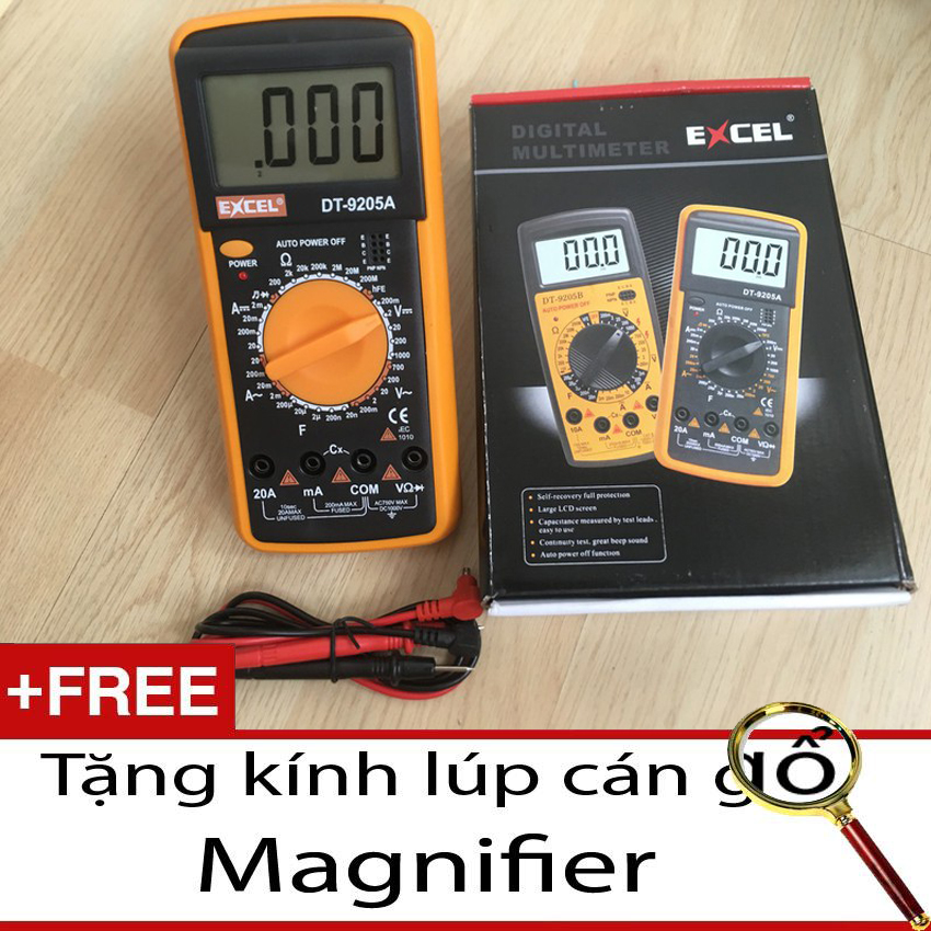 Dụng cụ đo điện EXCEL DT-9205B