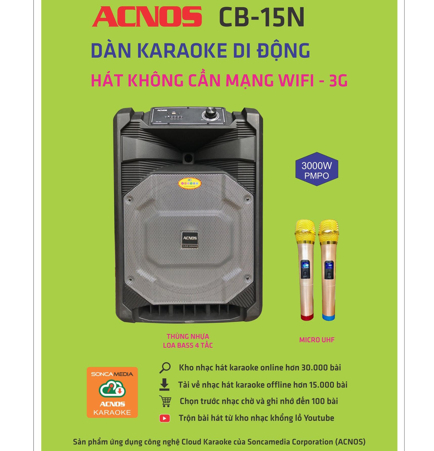 LOA NGHE NHẠC ACNOS CB-15N