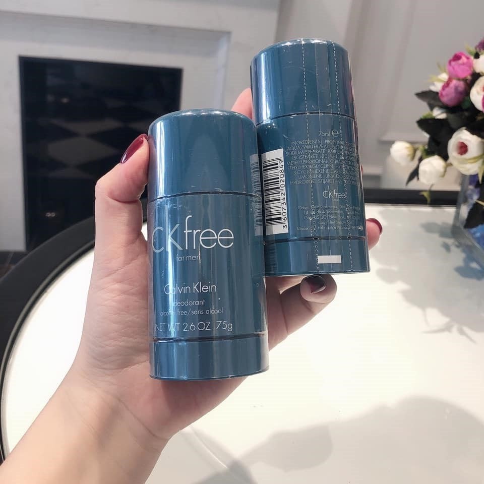 Lăn khử mùi nam CALVIN KLEIN CK Free 75 ml