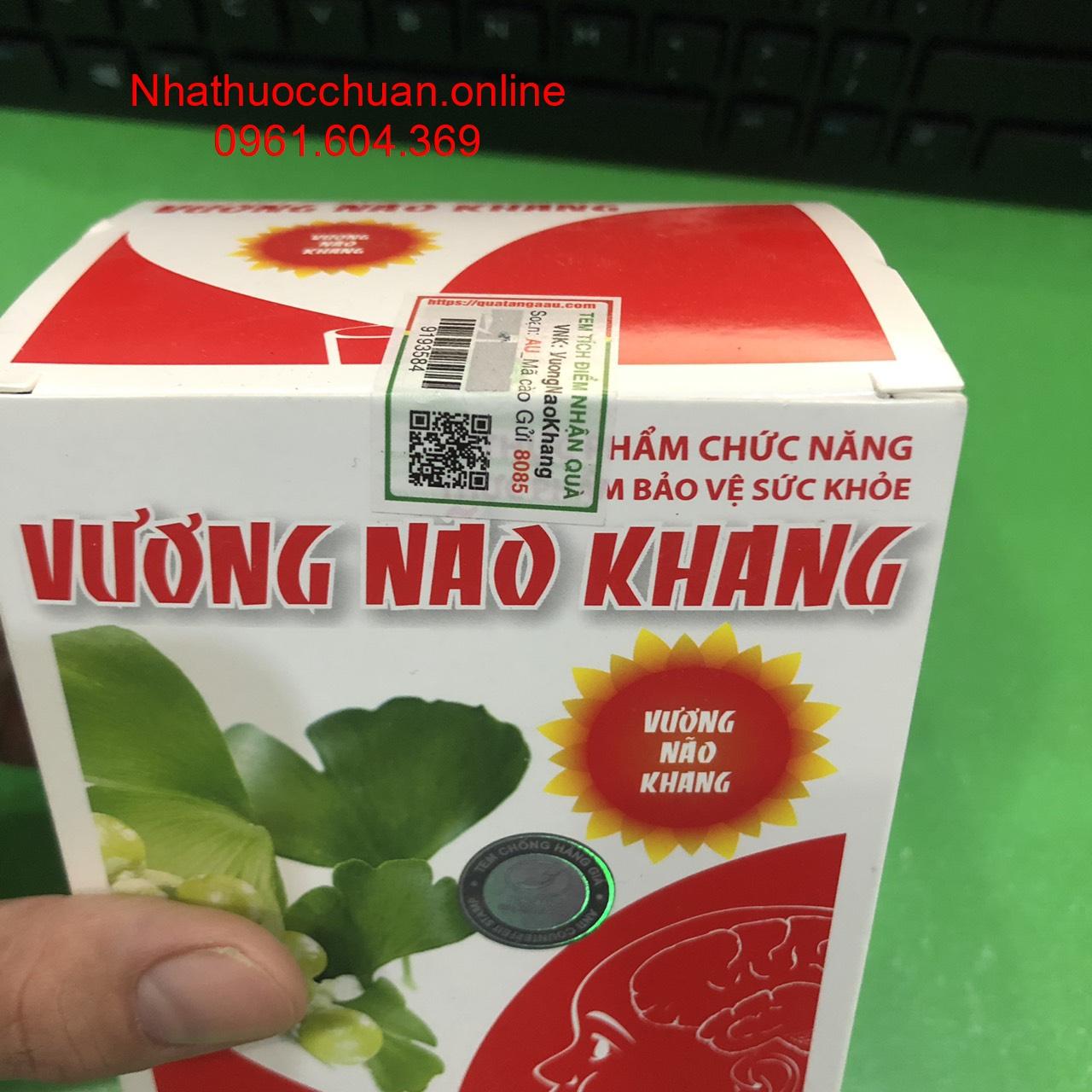 Thực phẩm chức năng Vương Não Khang 30 gói