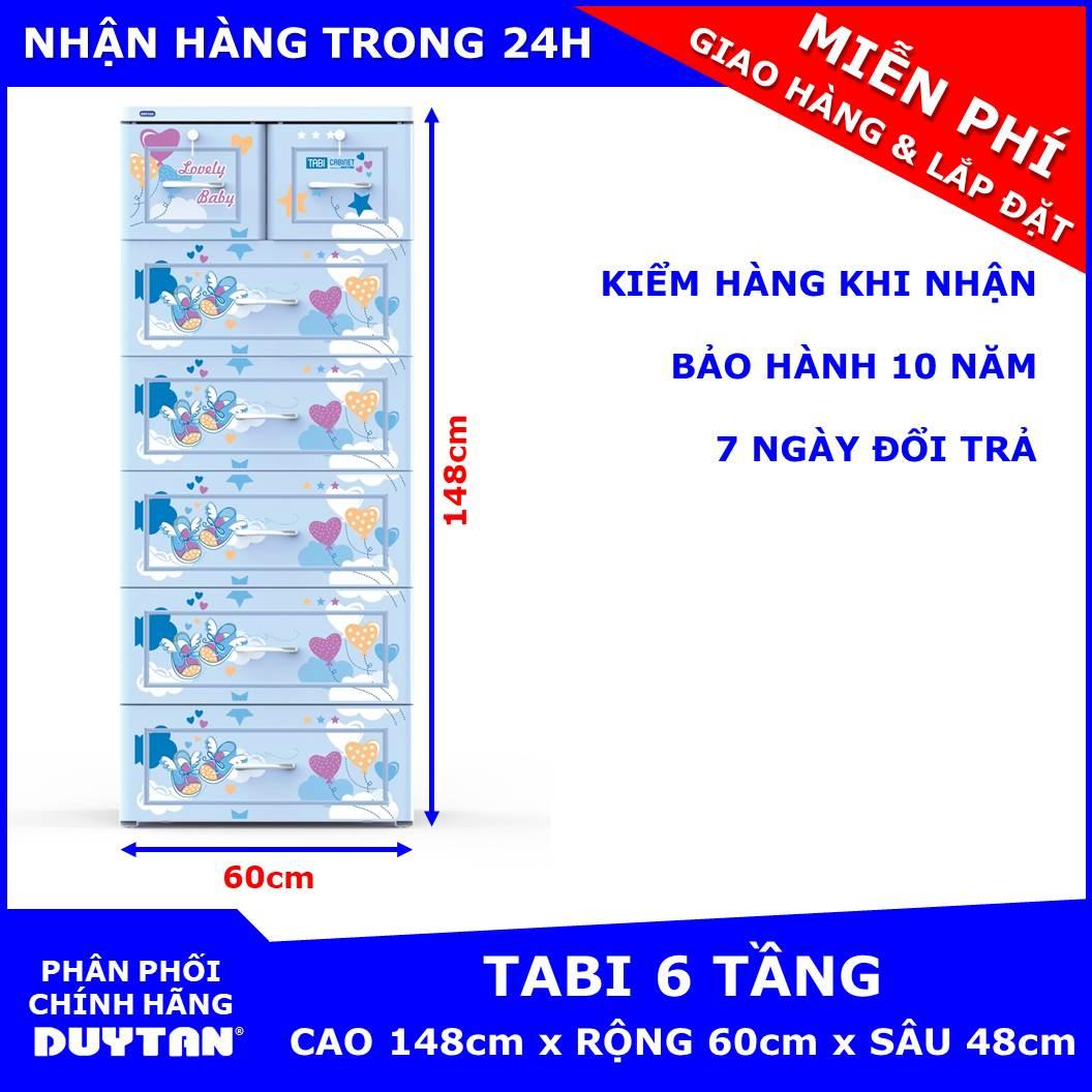 TỦ NHỰA DUY TÂN TABI 6 TẦNG
