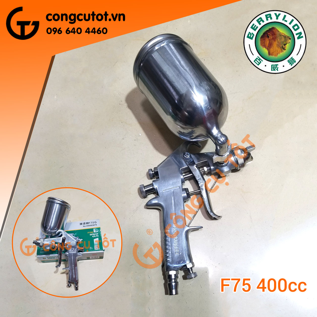 BÌNH PHUN SƠN BERRYLION F75 400CC