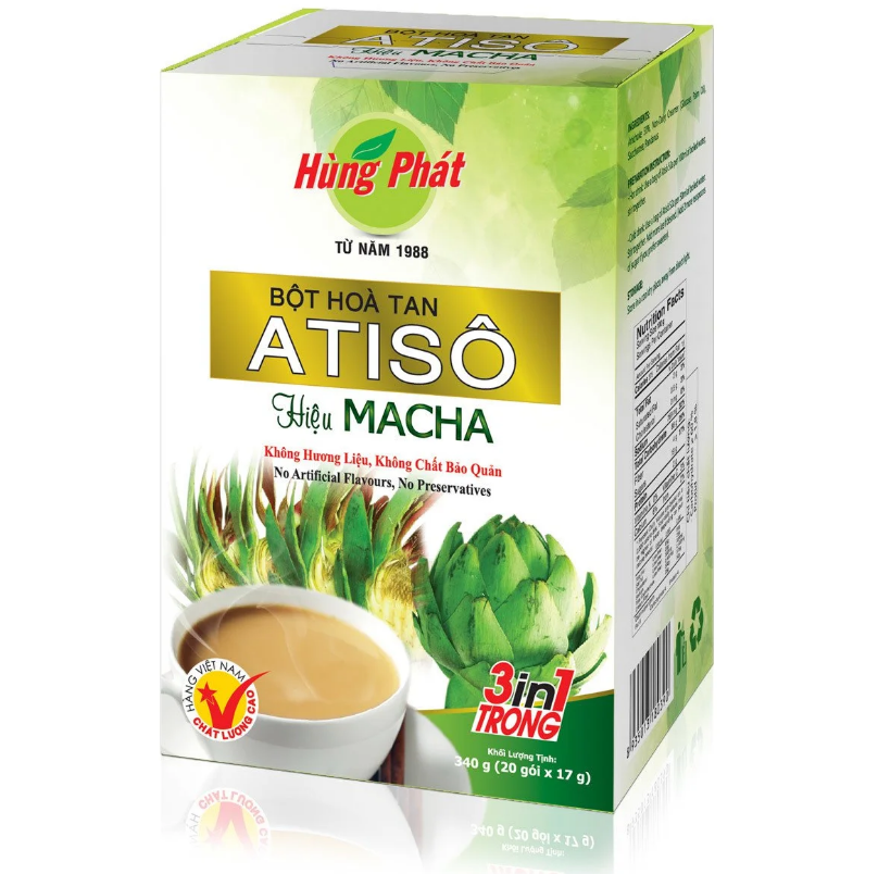 BỘT ATISO MACHA HÙNG PHÁT