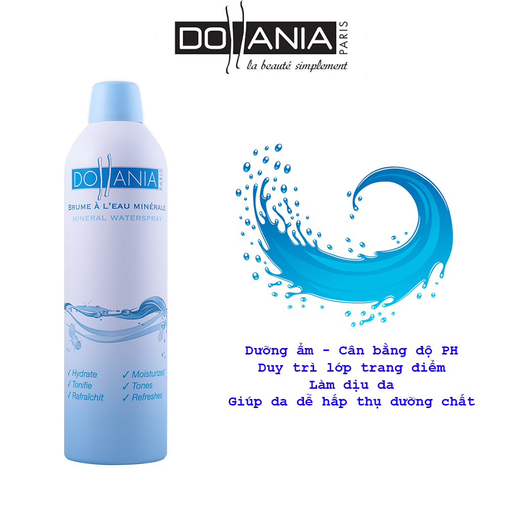 Nước xịt khoáng Dollania Pháp 400ml