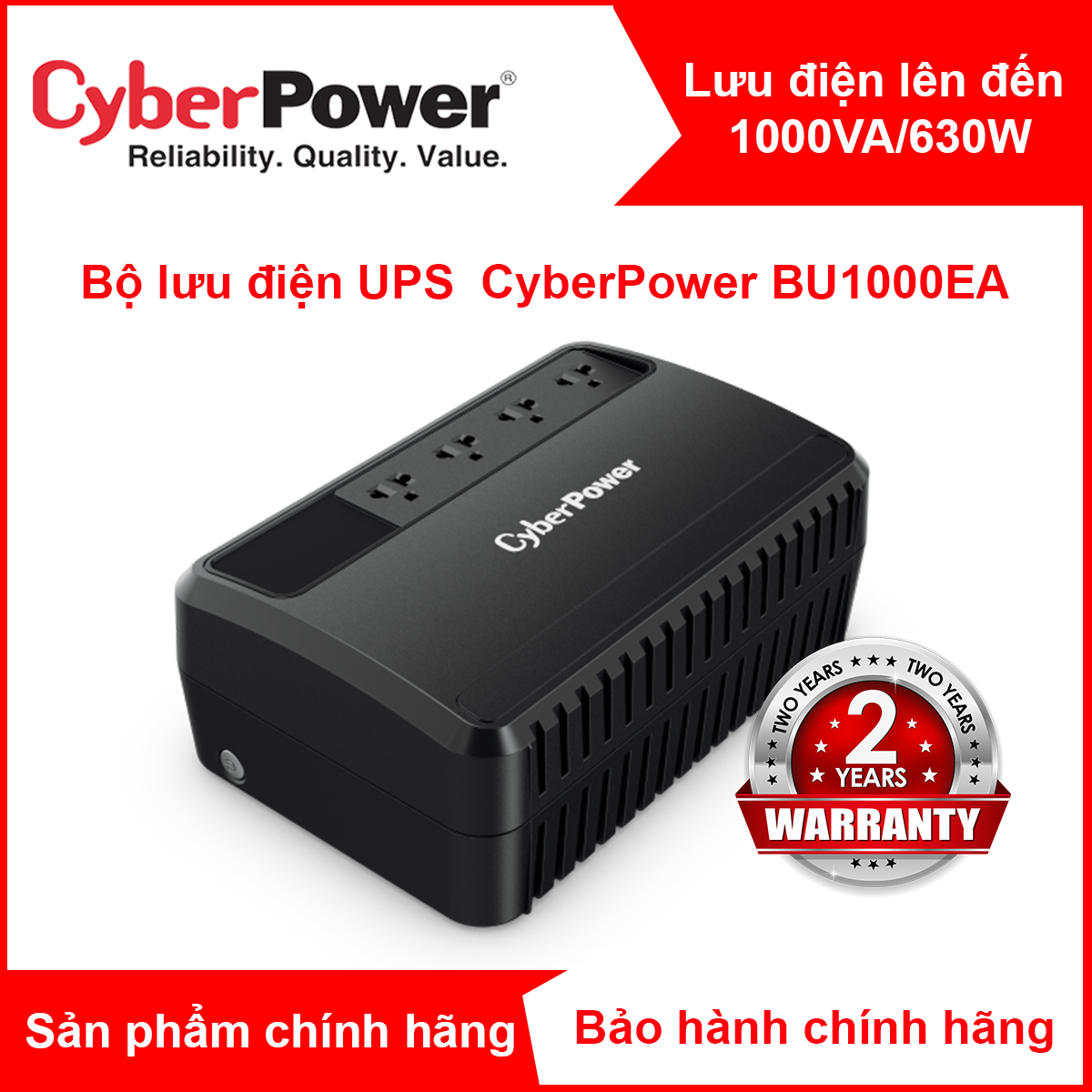 Bộ lưu điện/UPS Cyber Power BU1000E