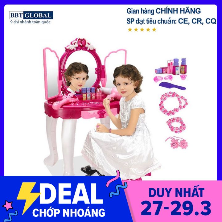 Bộ đồ chơi bàn trang điểm 2 cánh cửa BBT GLOBAL 008-19