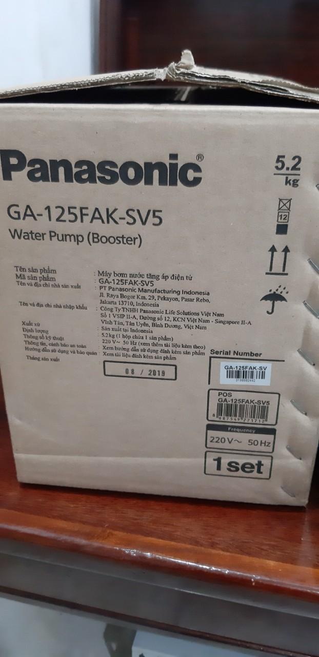 Máy bơm nước tăng áp Panasonic GA-125FAK