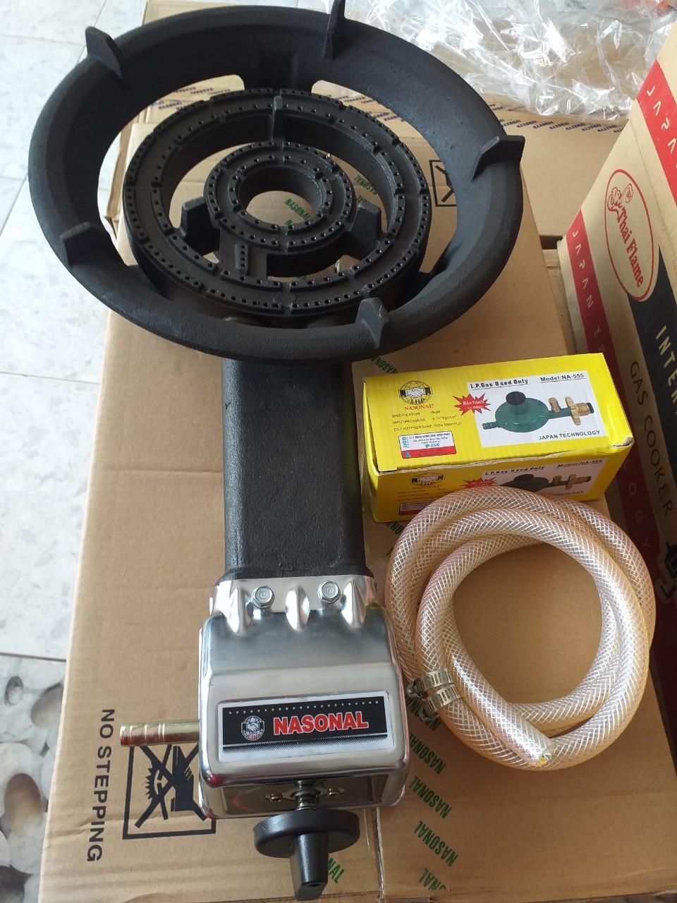Bếp khè gas công nghiệp Nasonal 168-1