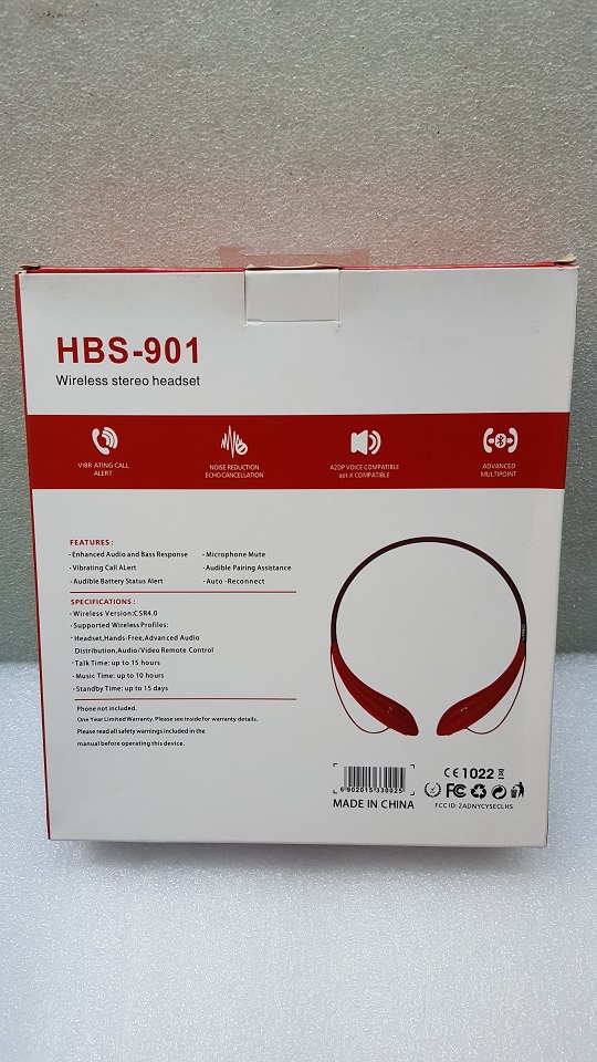 Tai nghe Bluetooth HBS-901