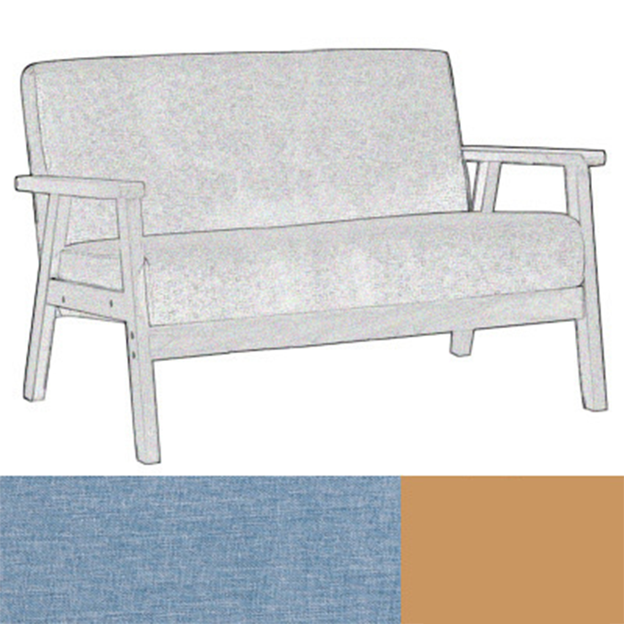 Ghế sofa Leo- băng 3 HOME'FURNI